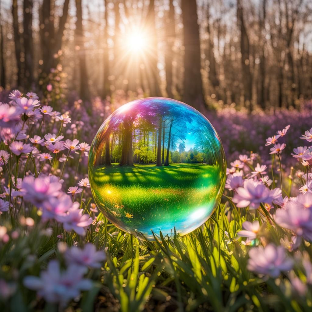 Irridescent Spring Orb