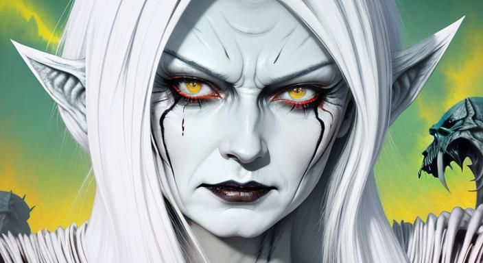 Terrifying Villainess Fusion Inspired by Horror Masters