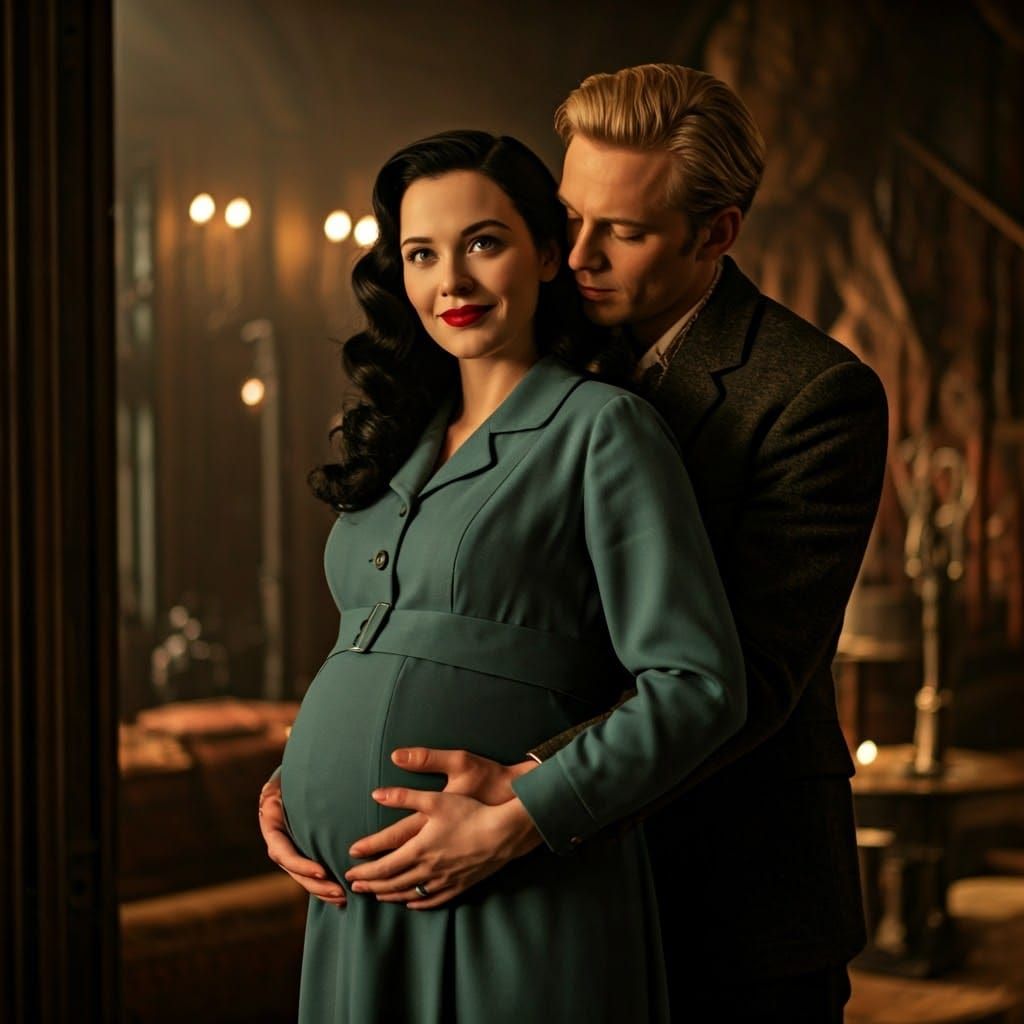 Miss Peregrine in Her Peculiar Home, 1940s Style