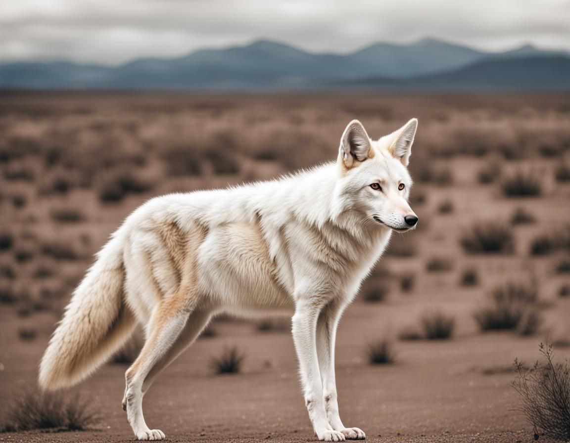 White Coyote Series #8
