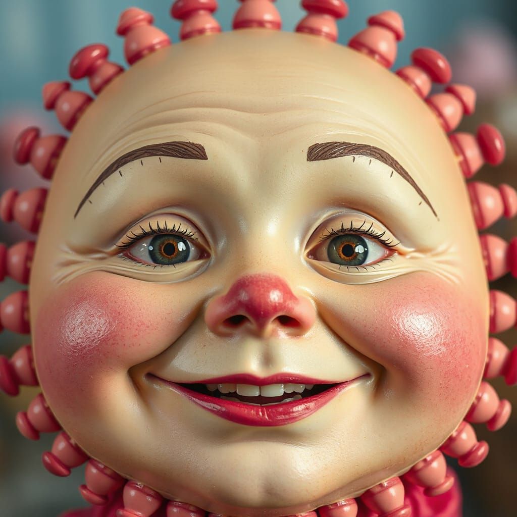 Whimsical Surrealism Portraits in Wes Anderson's Style