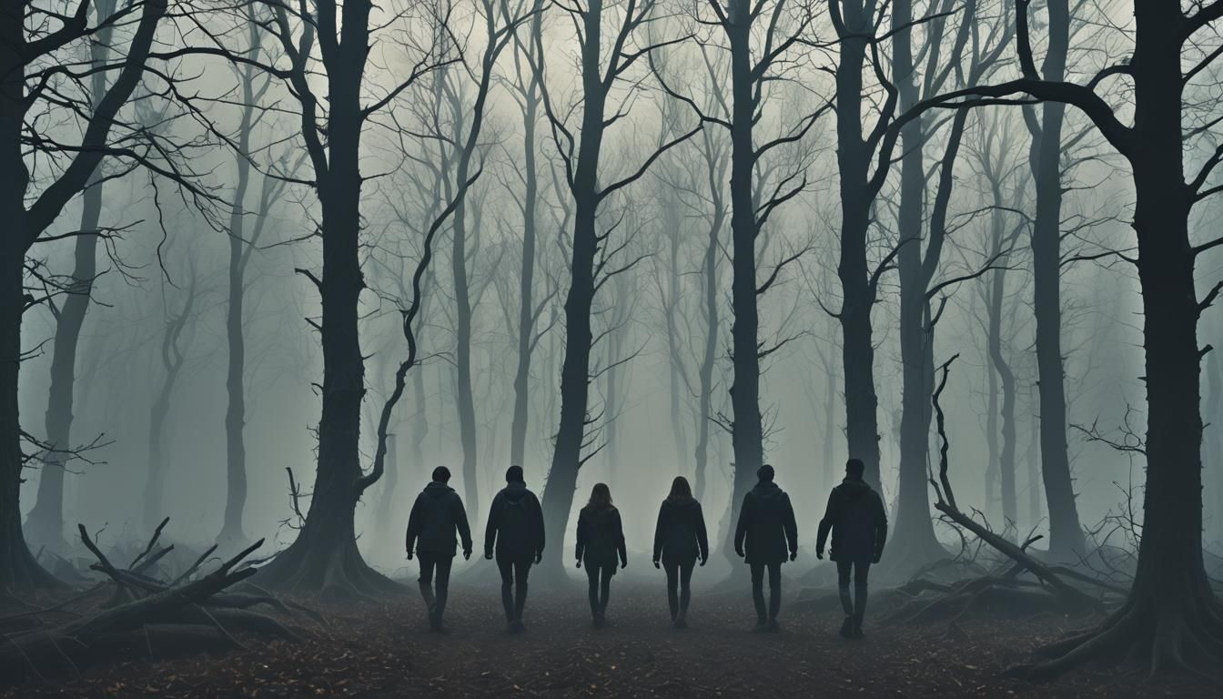 Lost in the dark woods