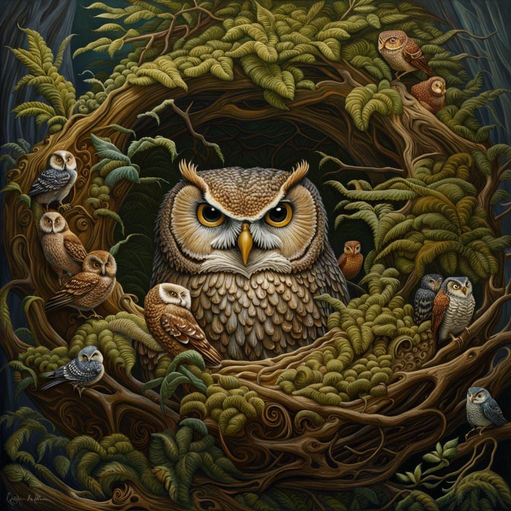 Owls Speak in Athabascan