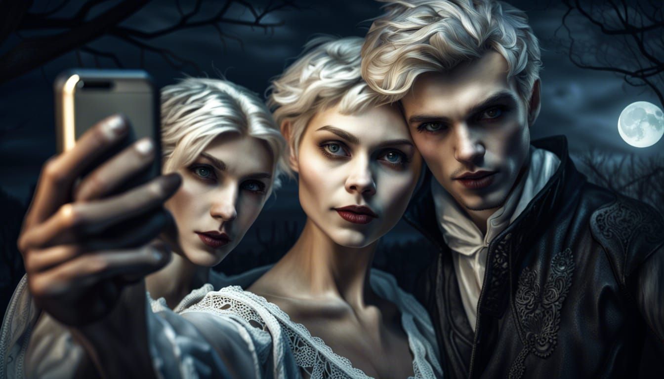 Vampire Selfie