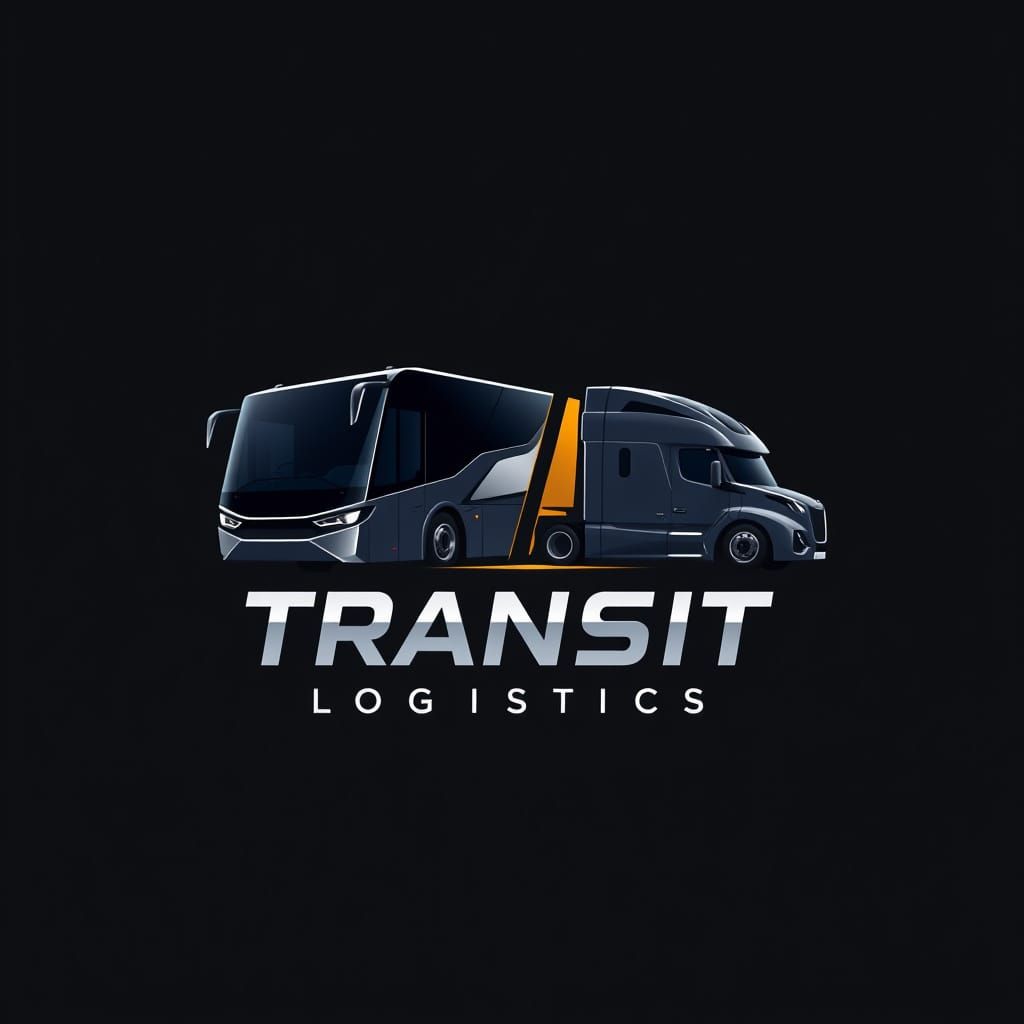 Epic Transportation Logo Design in Modern, High-Contrast Sty...