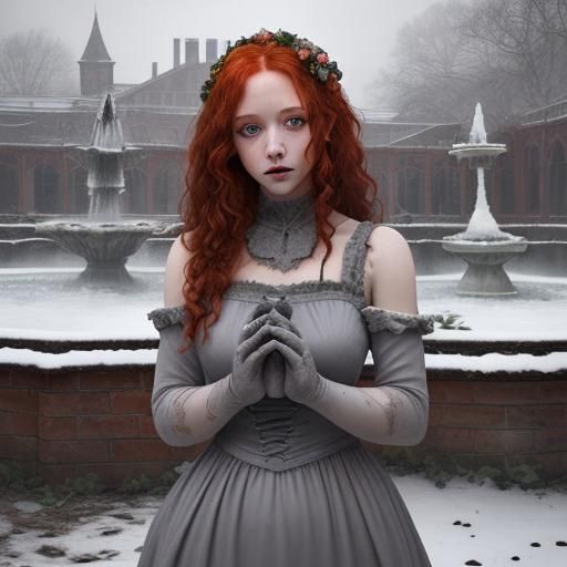 Haunting Beauty in Ruined Victorian Greenhouse