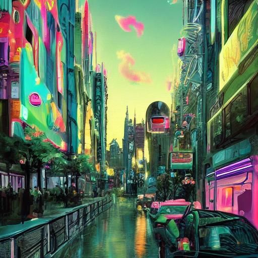 Seal-Dog-Human-Shark Hybrid in Candy Art Style