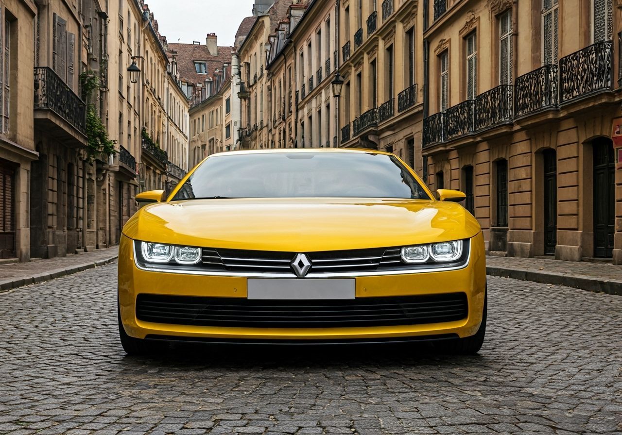 Art Nouveau Renault 11 Concept in Nancy