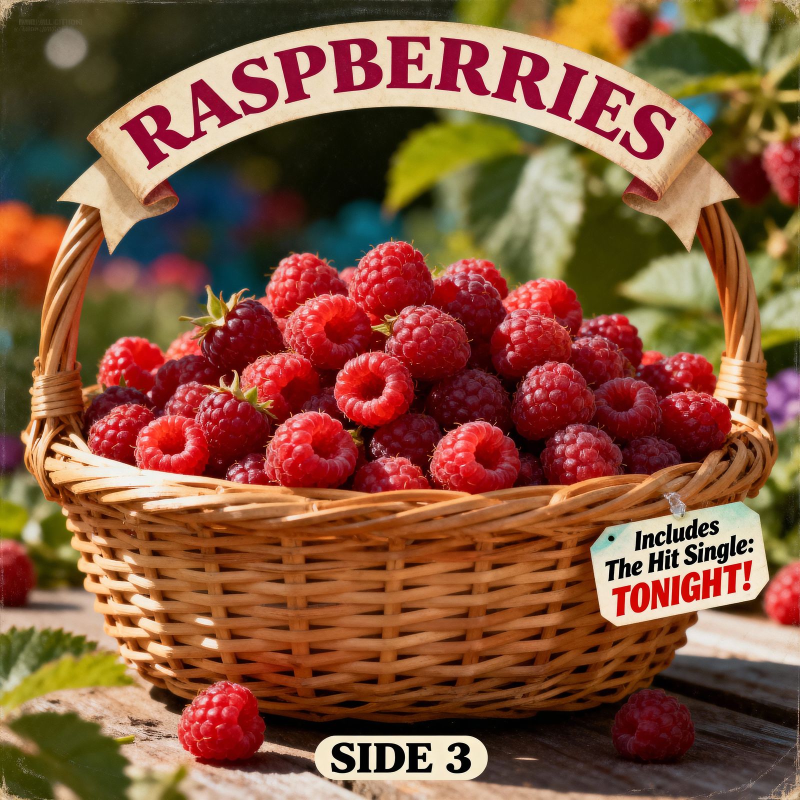 Vibrant Raspberry Album Cover Art