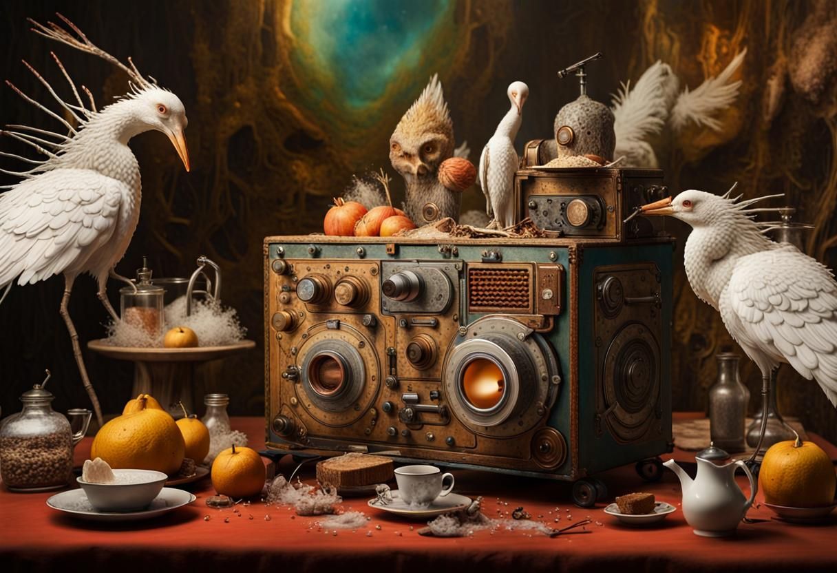 Magical Biological Forms with Dreamy, Surreal Effects