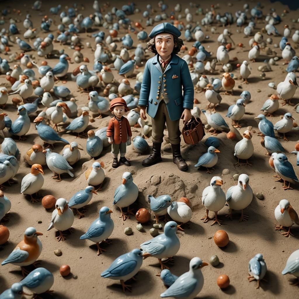 Gulliver in Lilliput: Porcelain Sculpture in 3D