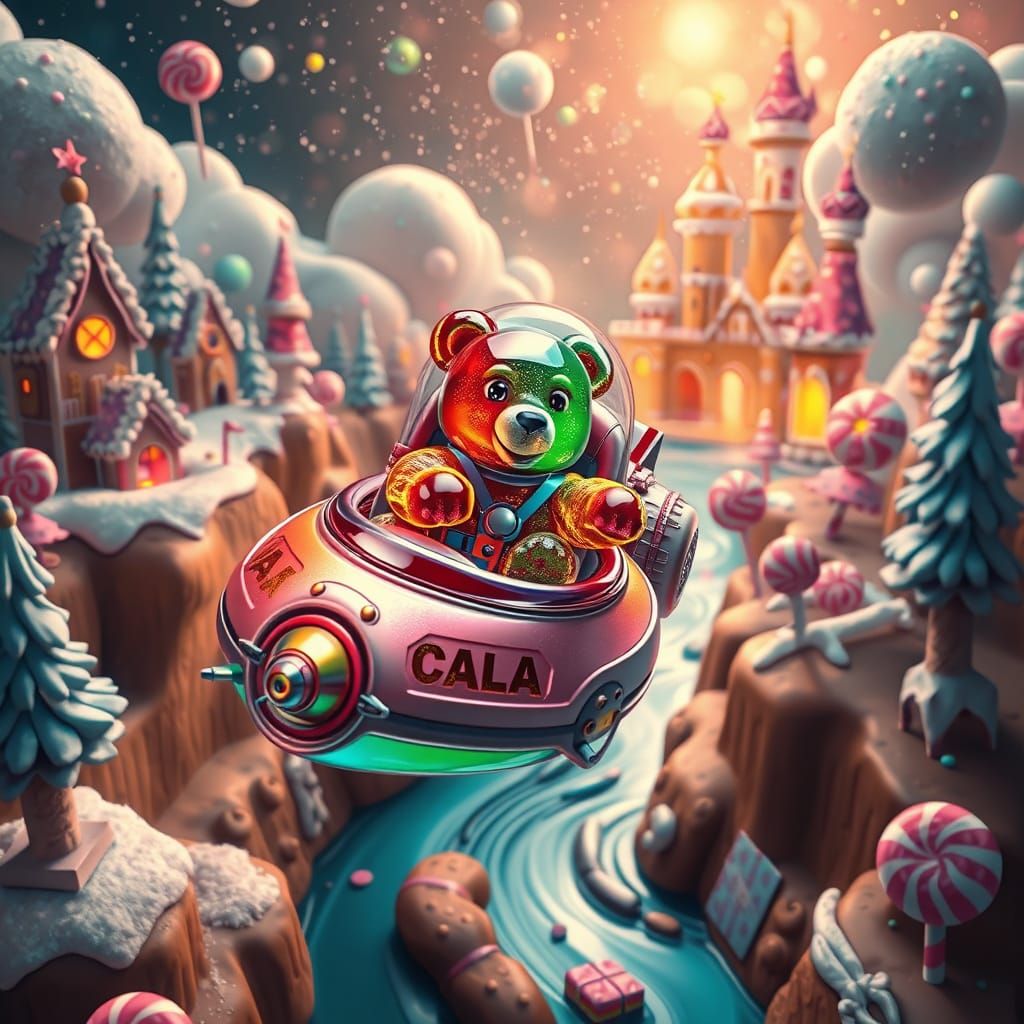 Gummy Bear Astronaut in Candy Kingdom
