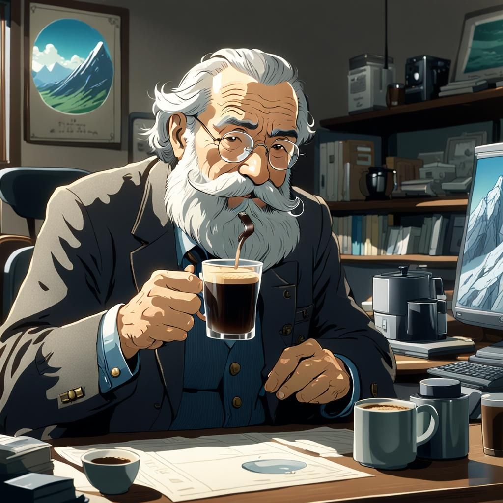 Italian Geologist at Work: Anime Style