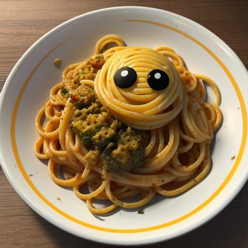 Flying Pasta Monster of the Deep