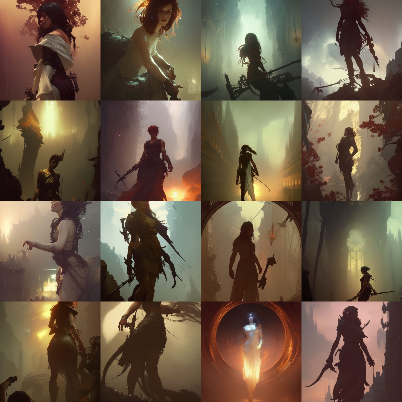 Dark Fantasy: Lesbian Art in Unreal Engine