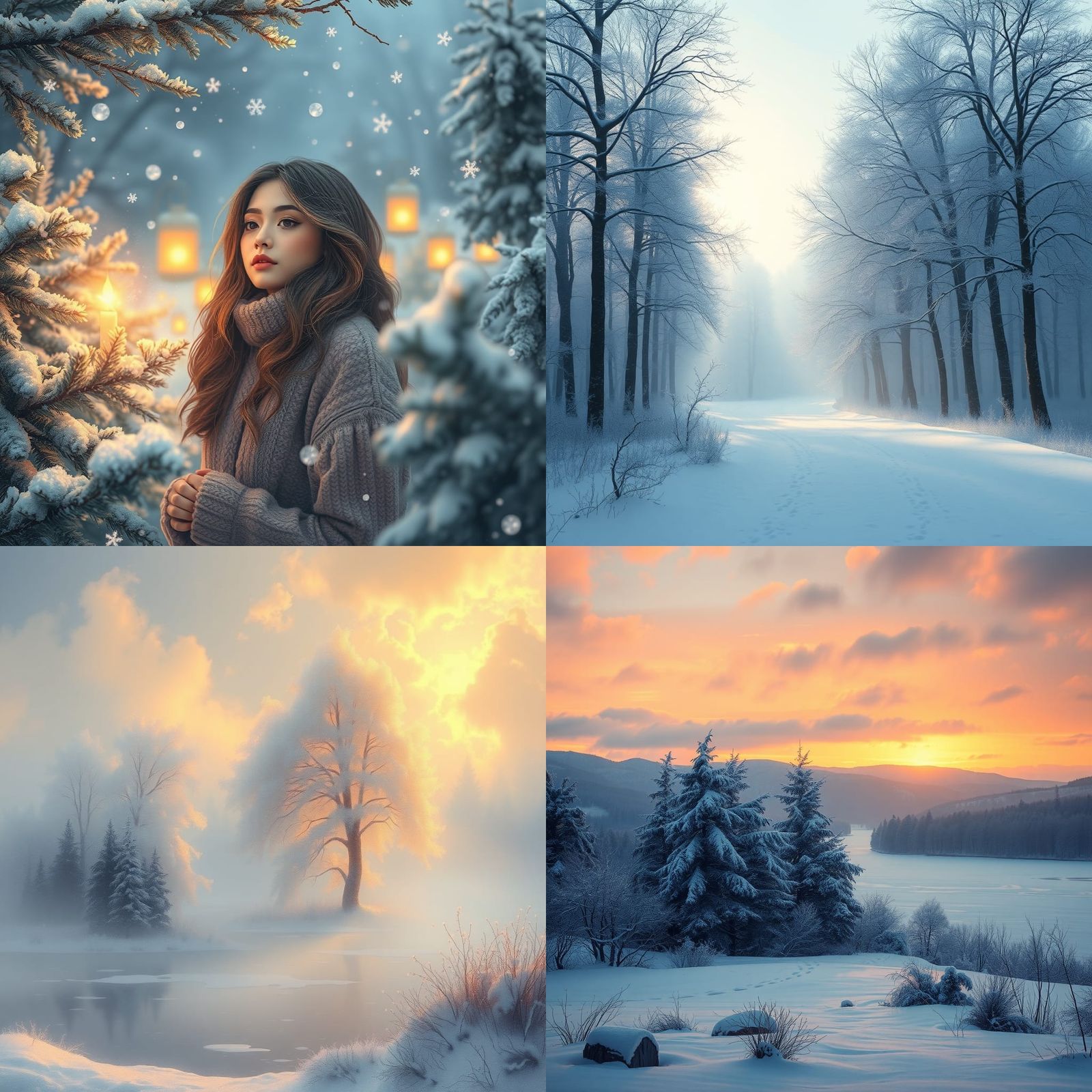 Winter Solstice: An AI Interpretation