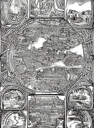 A page from La Granda Atlaso of Fre Malsaĝulo