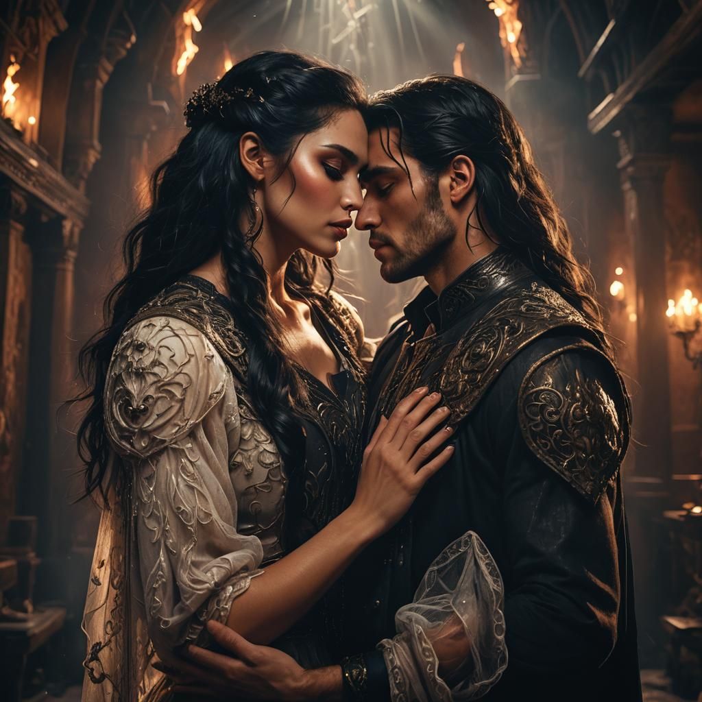 Sensual Dark Romance in a Mysterious Setting