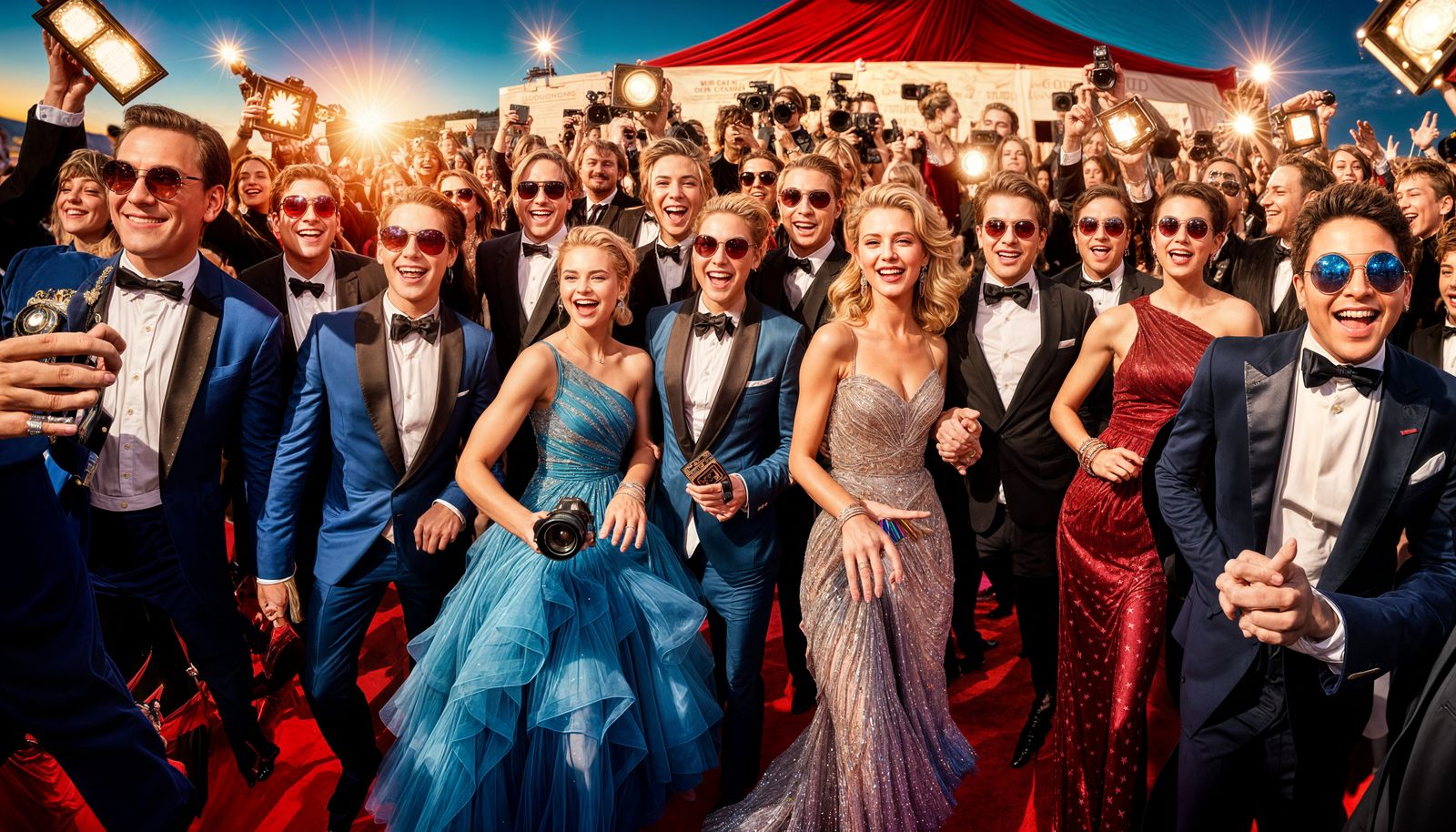 The Dipeers Shine Bright on the Red Carpet