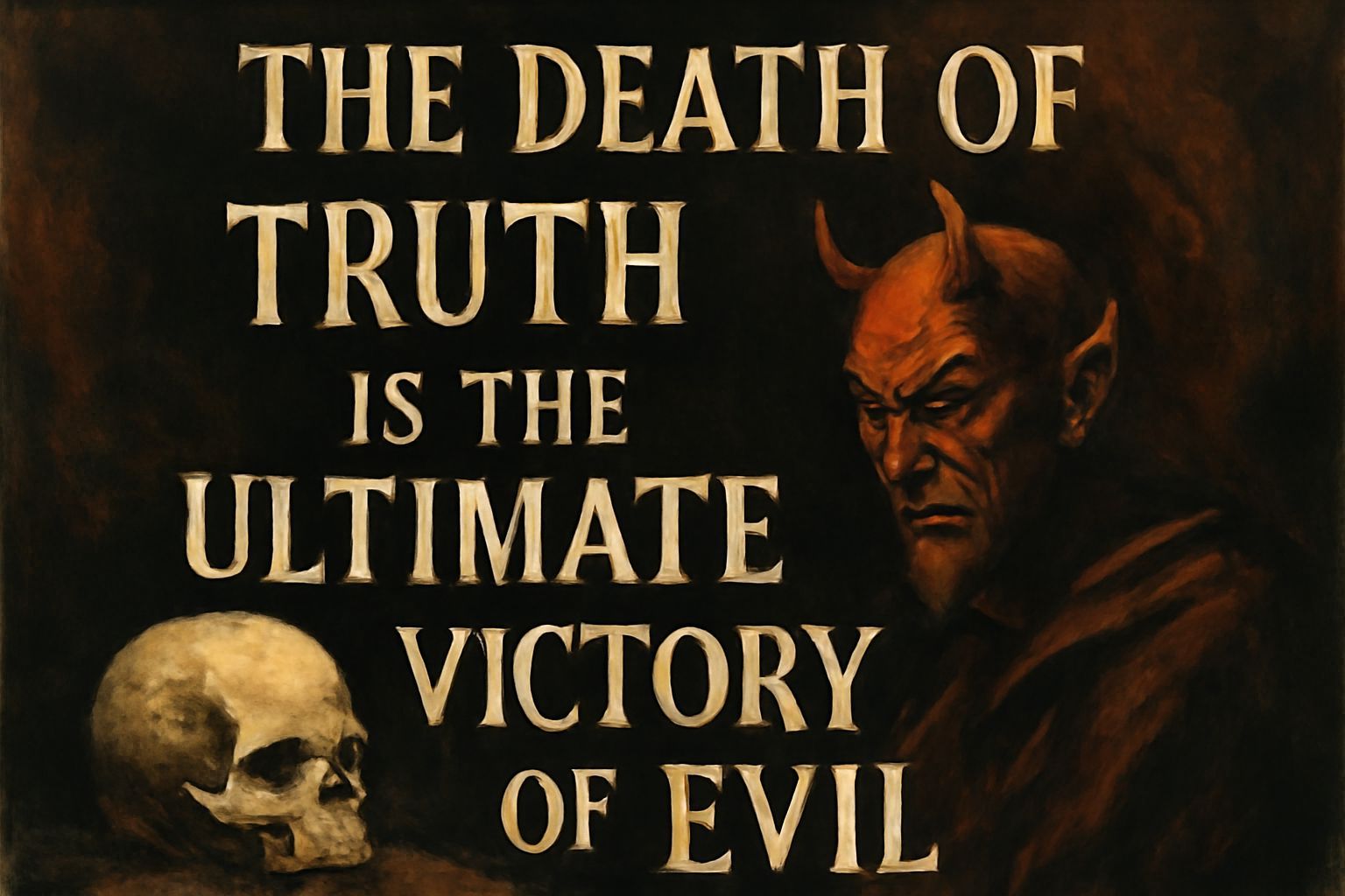 Darkness Consumes the World in Cyberpunk Style