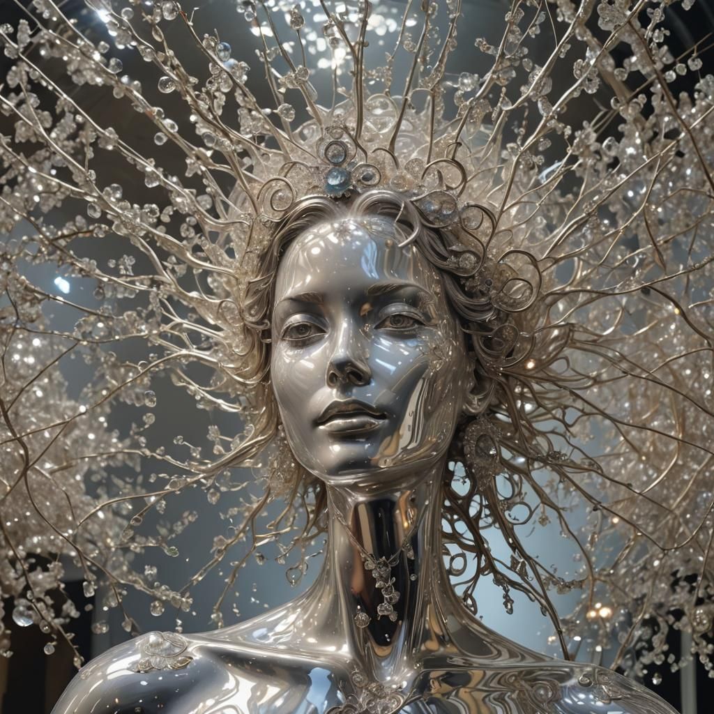 Interconnectedness: An Endless Dance of Light and Thought