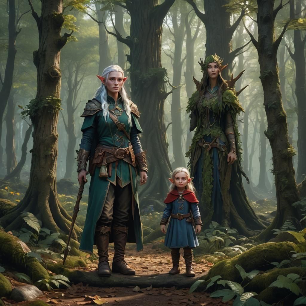 Fantasy Party in the Woods: D&D Style