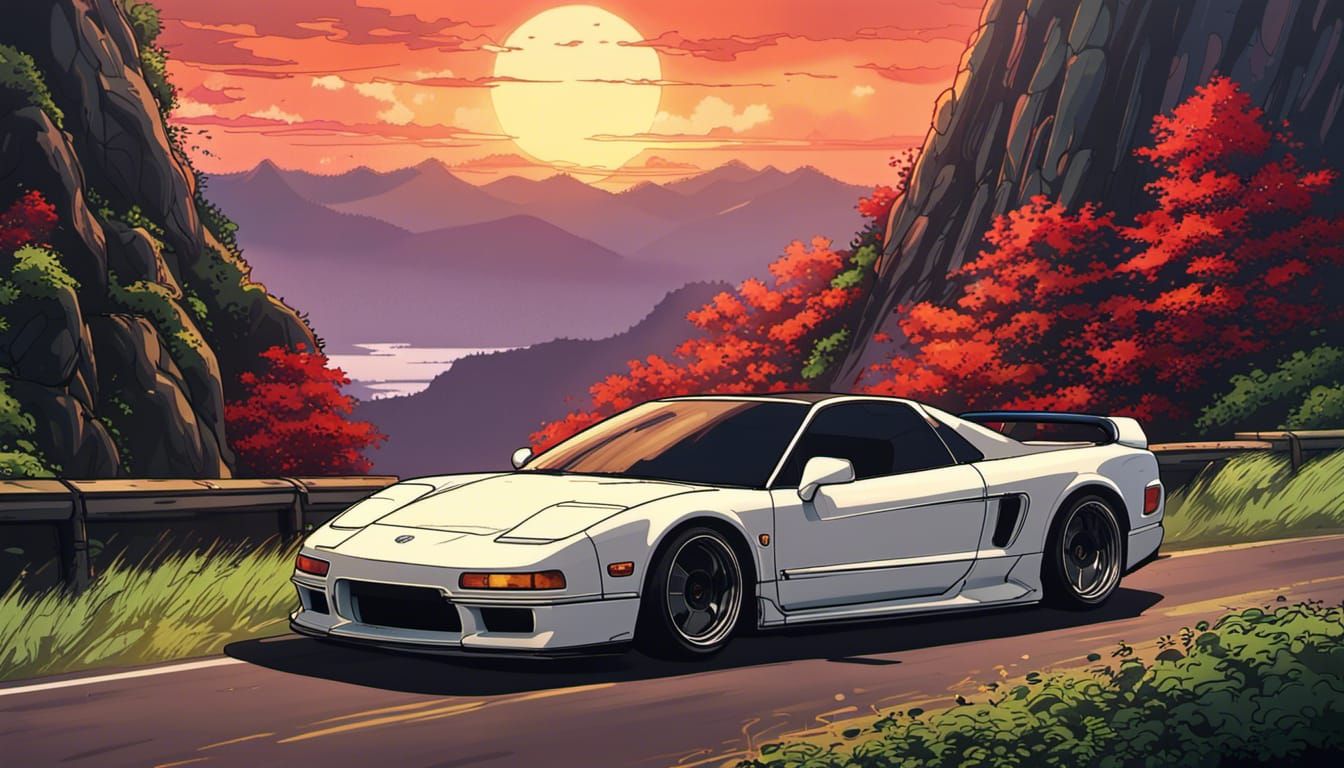 Anime Style Acura Nsx