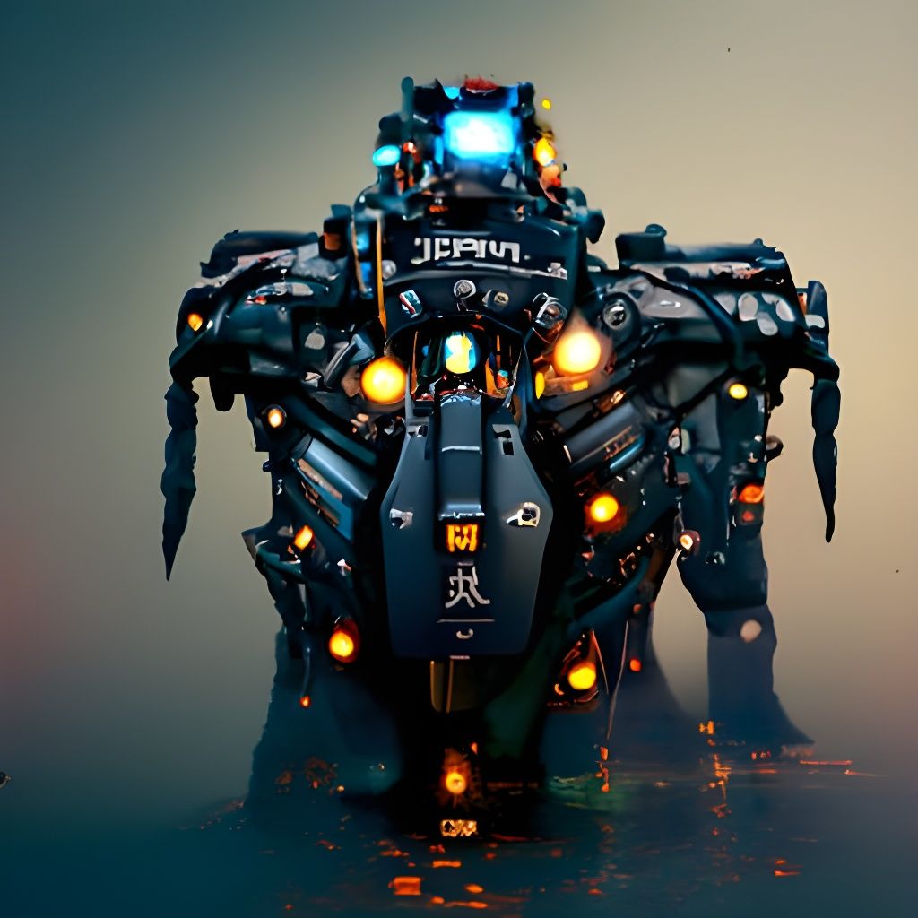 Cyberpunk Mecha Robot: Pacific Rim Jaeger in Unreal Engine