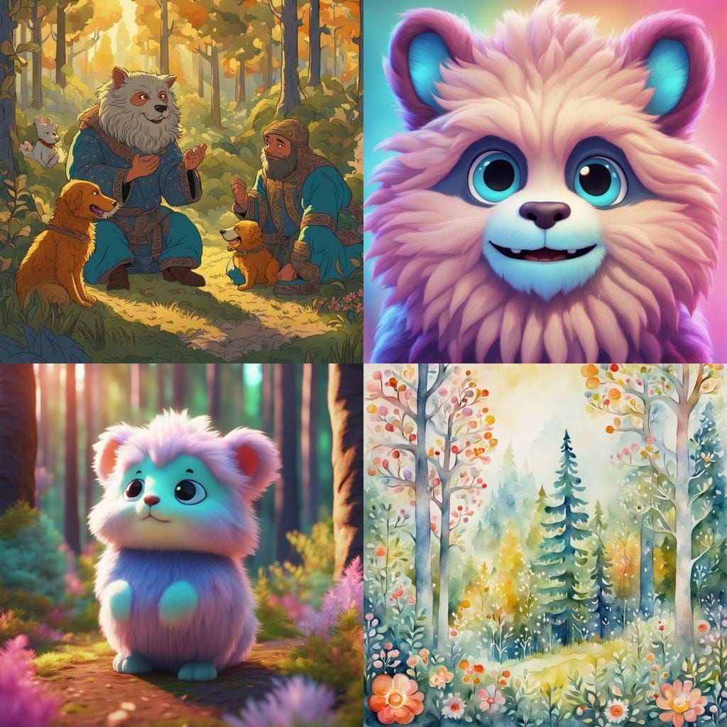 Barash from Smeshariki Animated Series