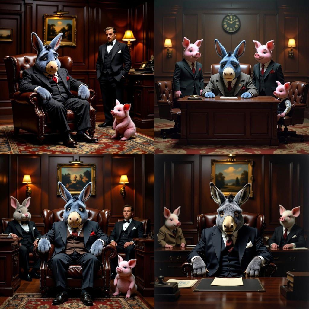 Winnie the Pooh Reimagines The Godfather