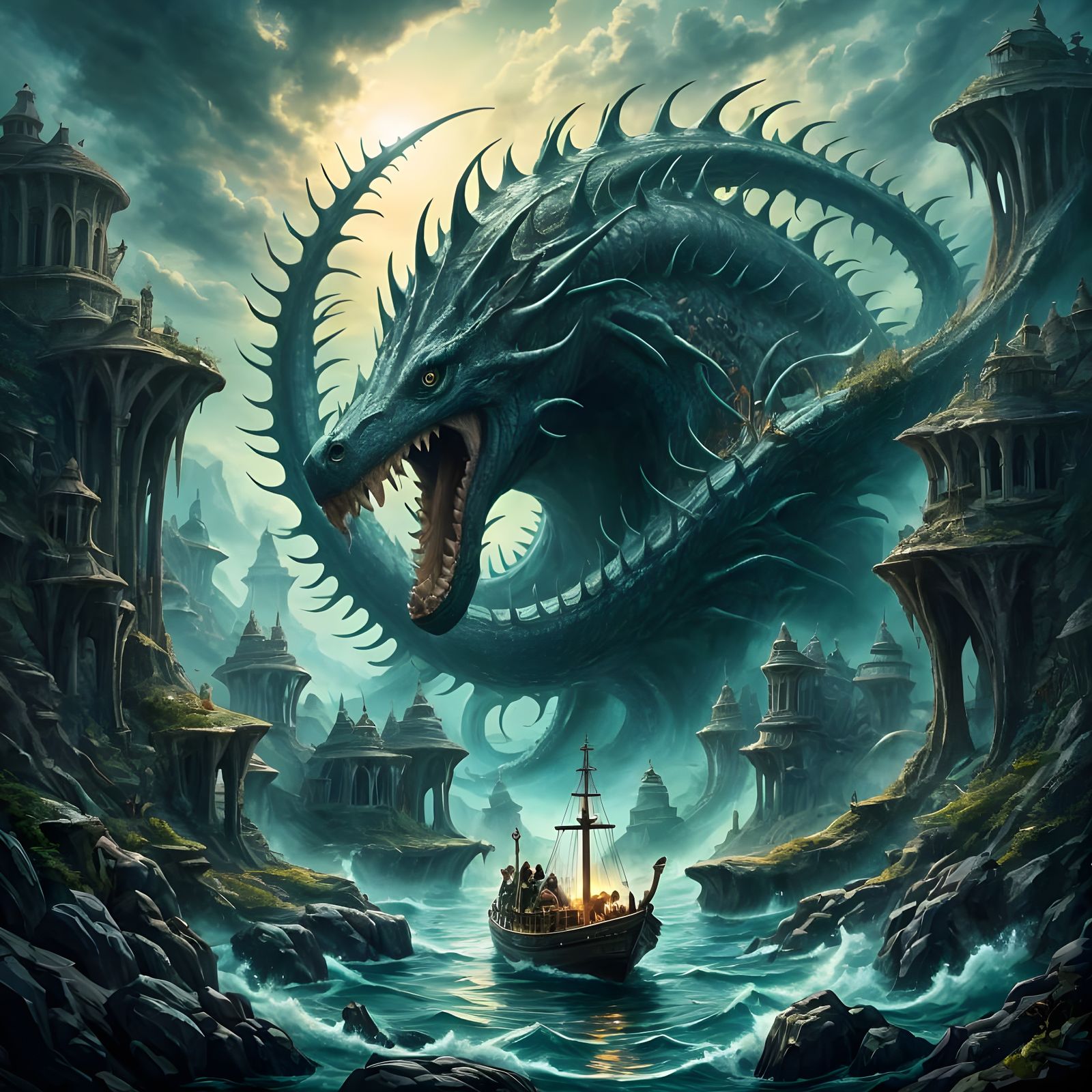 Charybdis, the boat eater