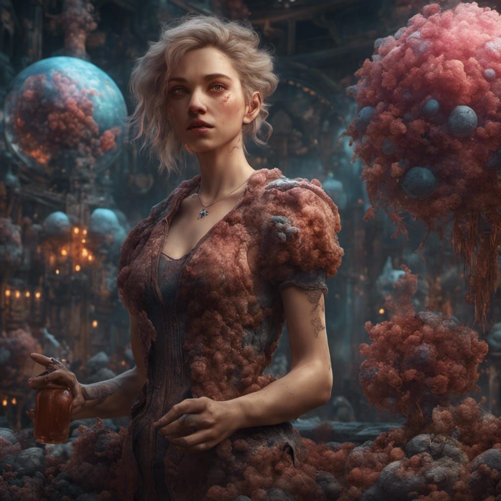 Insulin Resistance vs. Sensitivity: Fantasy Concept Art