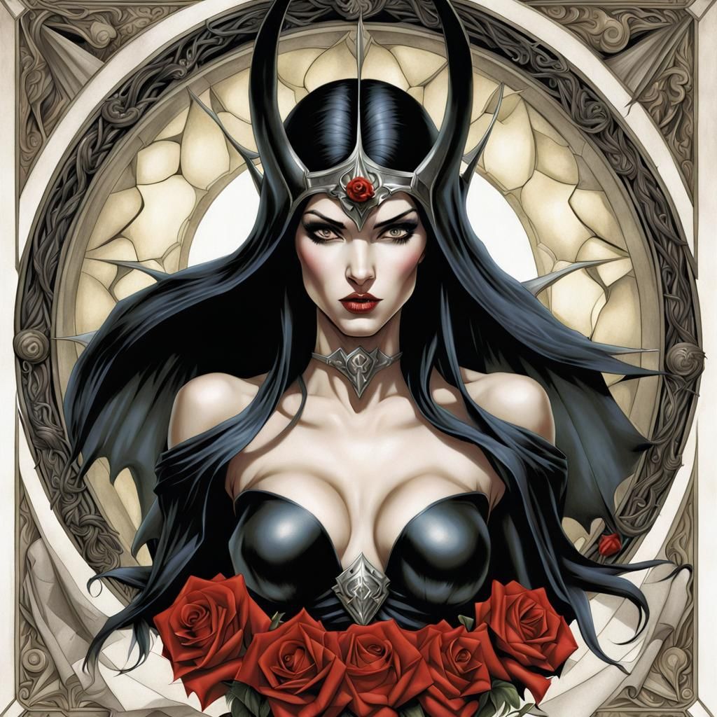 Grimdark Fantasy Art Illustration