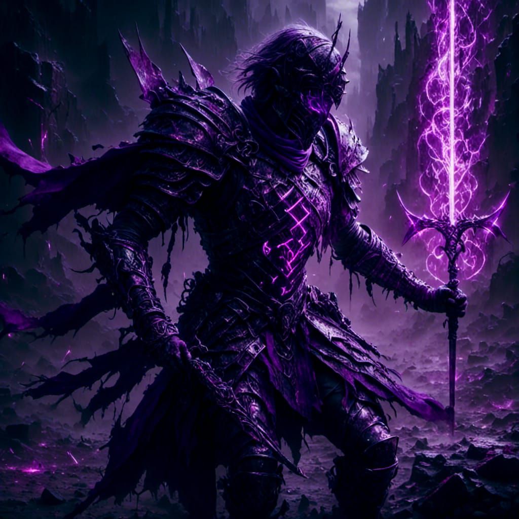 Magical Knight Powers Up in Dark Fantasy Setting