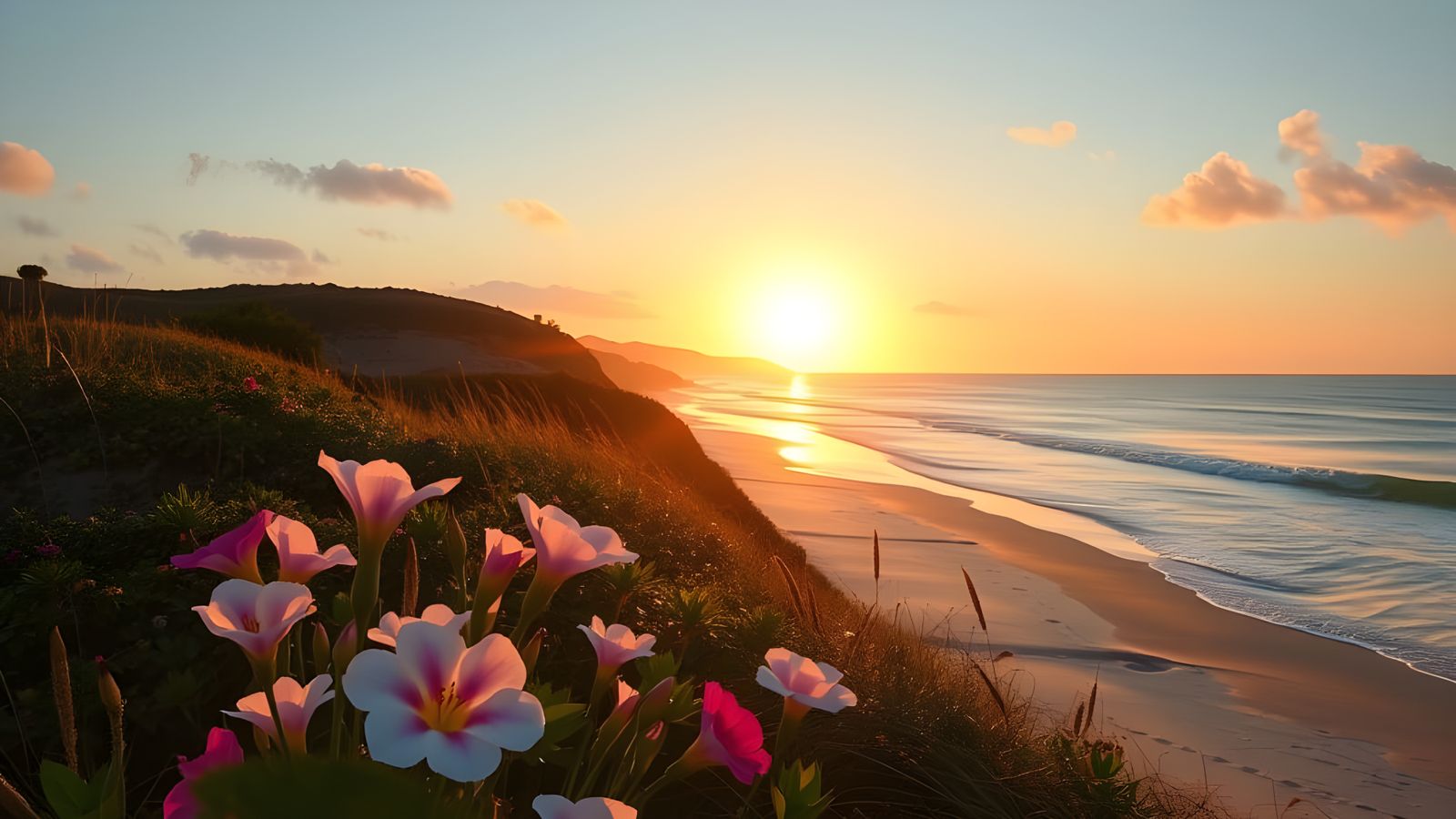 Golden Morning Harmony Unfolds at Dawn