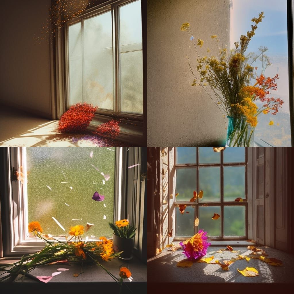 Dried Flowers and Breeze, Concept Art