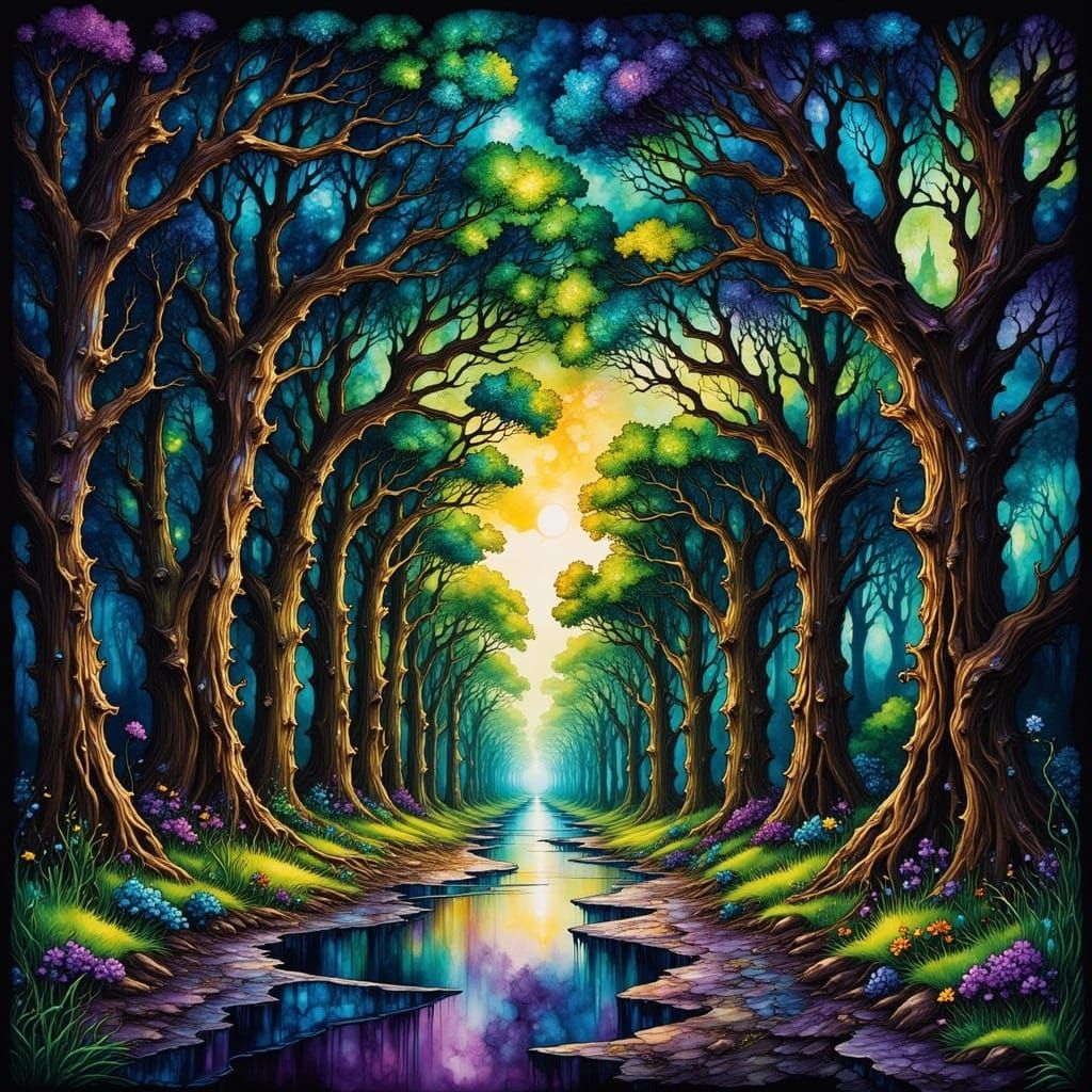 Ethereal Portal to a Secret Realm