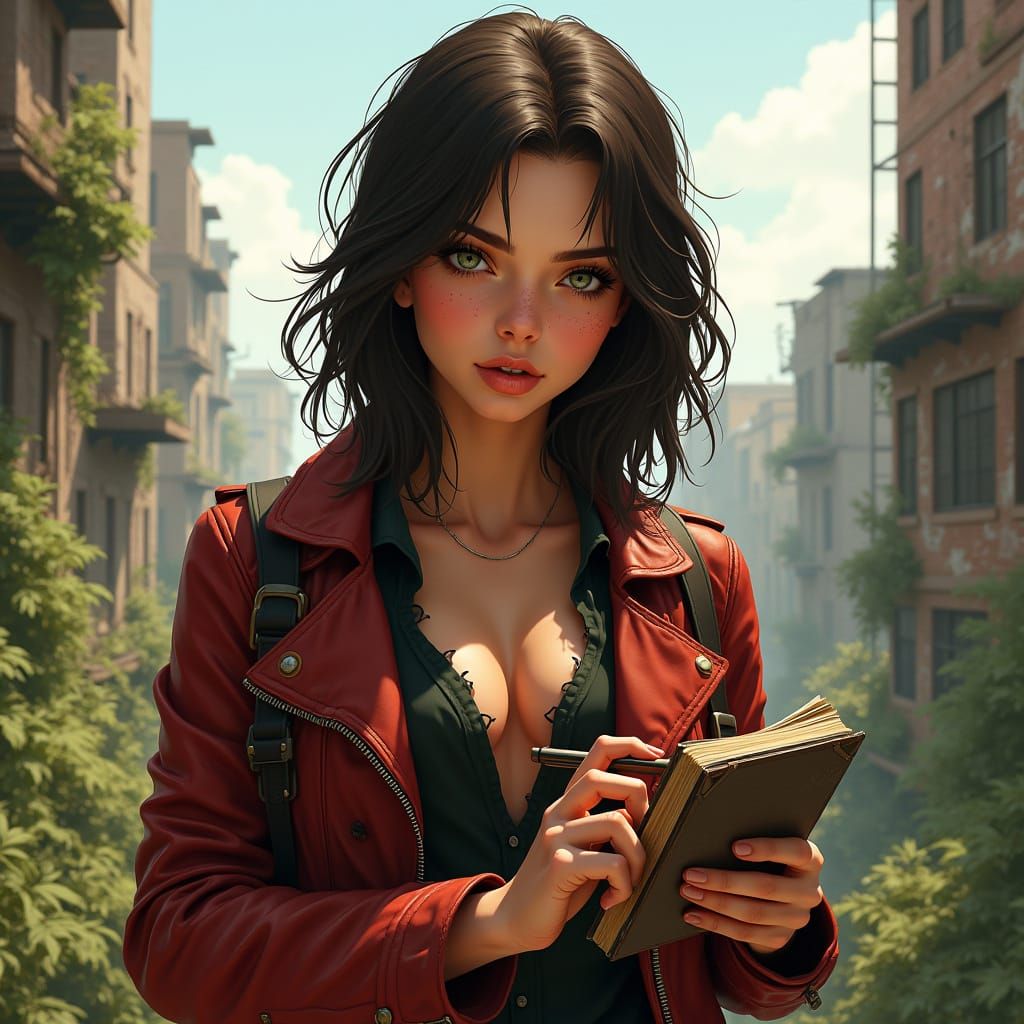 Post-Apocalyptic Journalist Embarks on a Gritty Quest