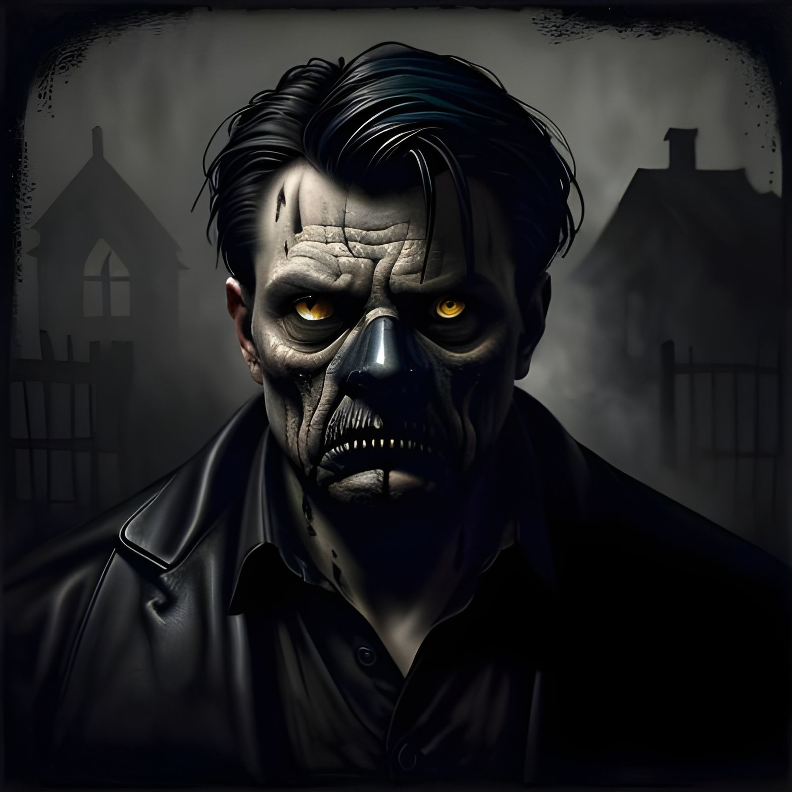 Boy's Face Deformed and Sucked into Enchanted Book