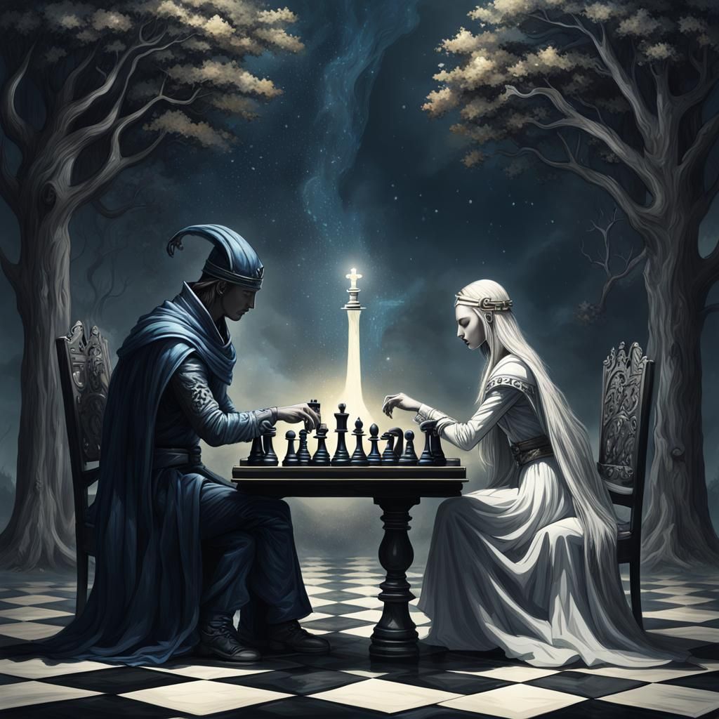 Duality: Night and Day Play Chess