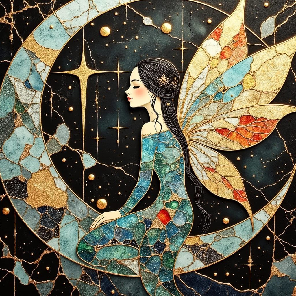 <lora:Cloisonne:1.0> <lora:divineOil:1.0>