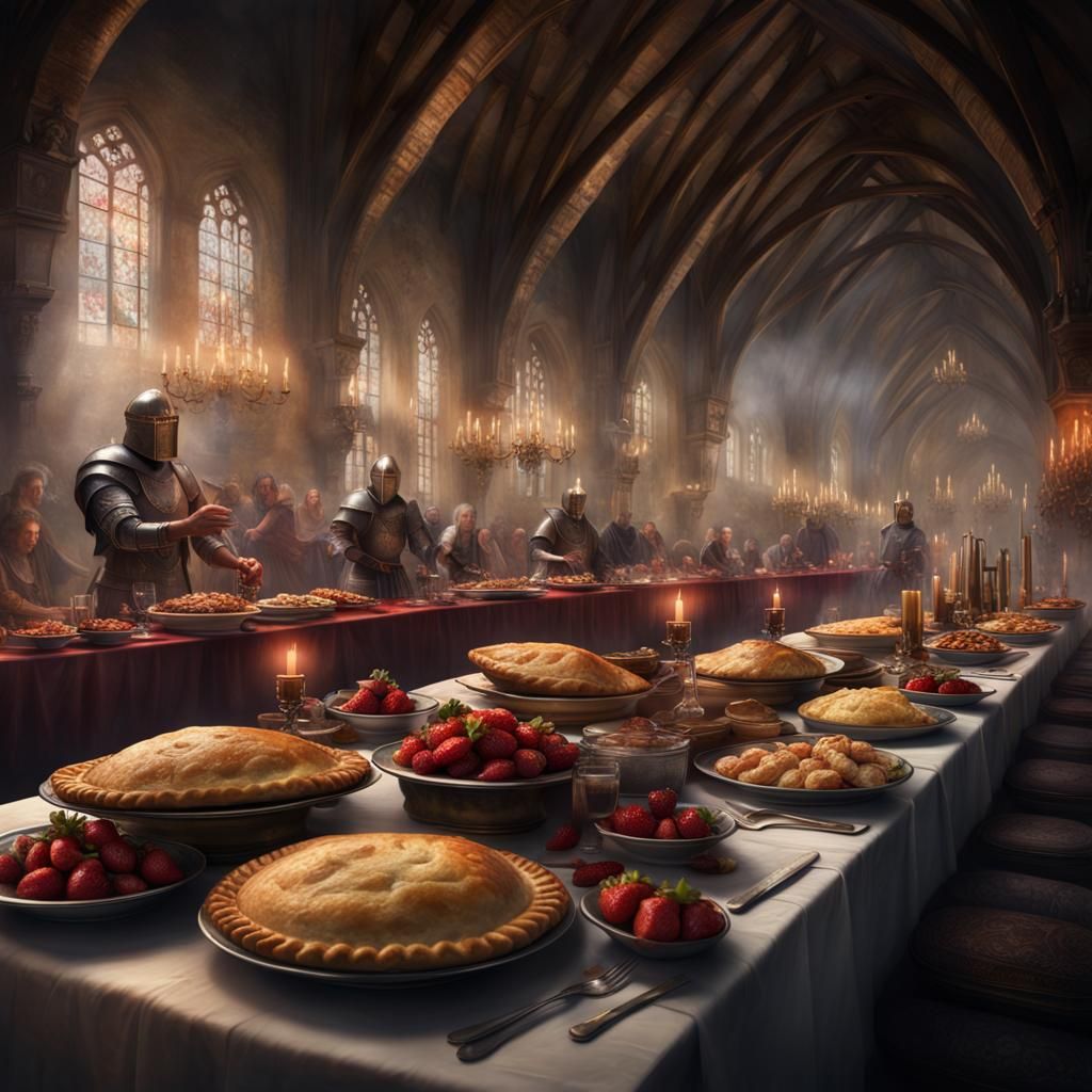 Medieval Pie Banquet