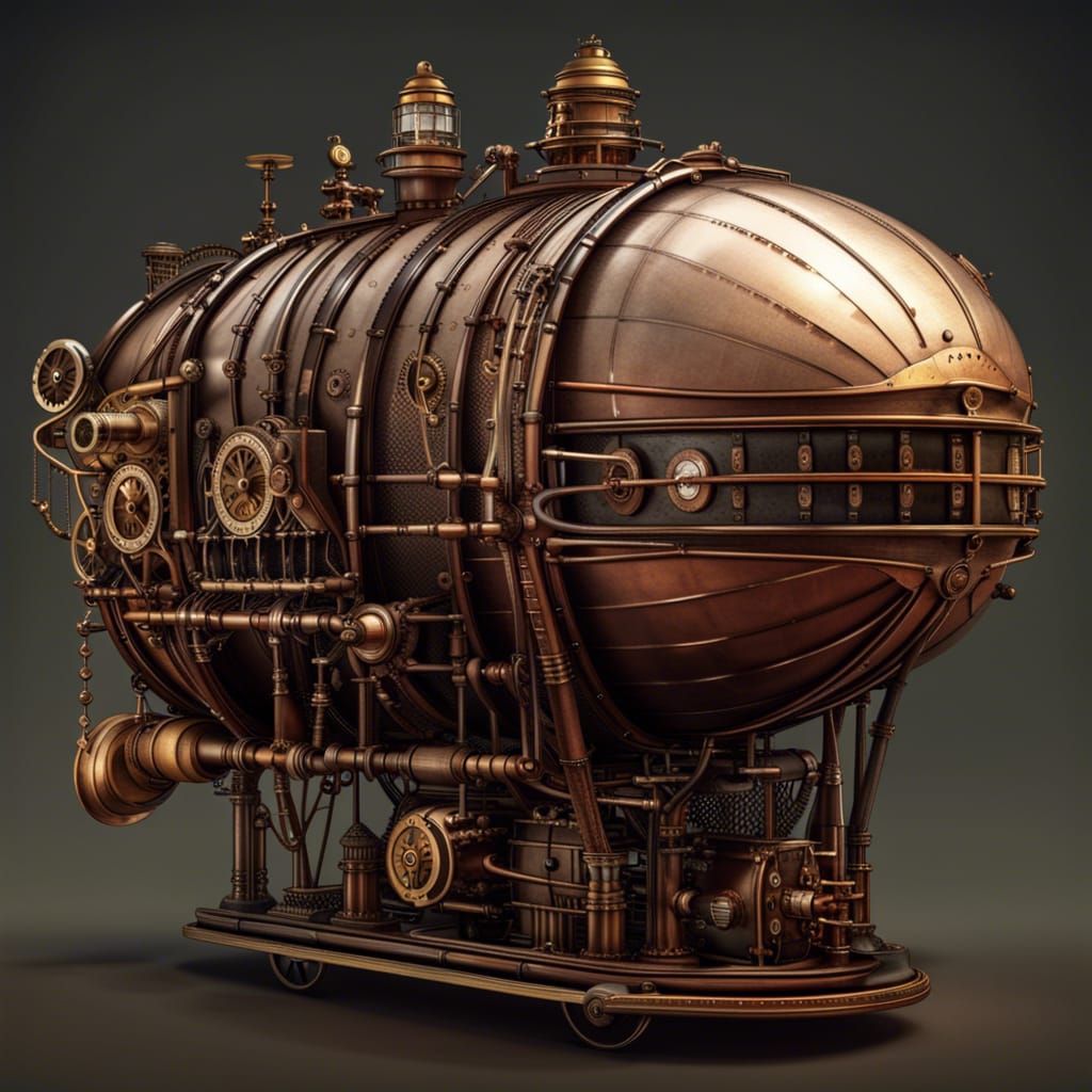 Steampunk Airship