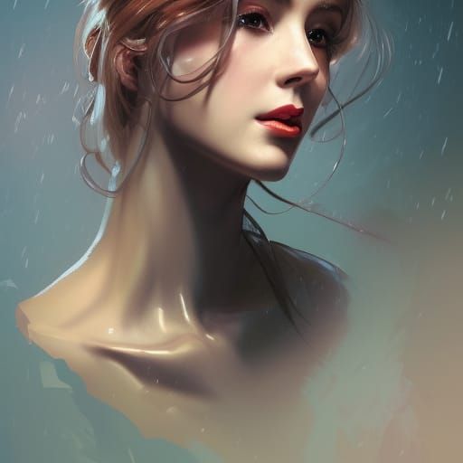 Mistress Portrait in Hyperdetailed Digital Art Style