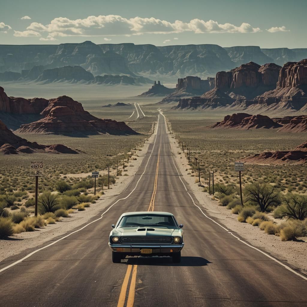 Driving Route 66: A Cinematic Road Trip