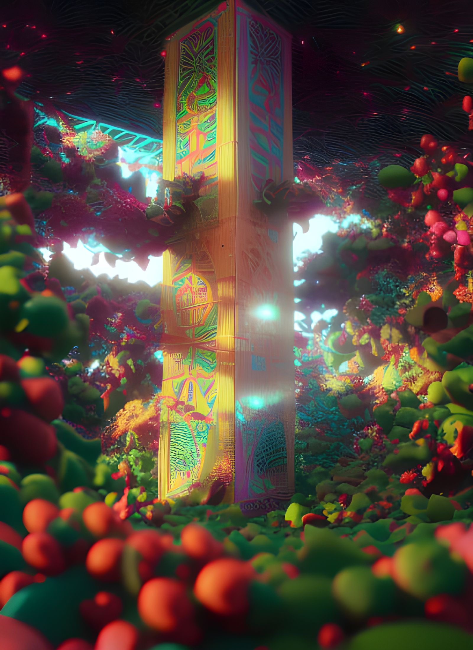 Intricate Hyperrealistic Digital Art in 8k Resolution