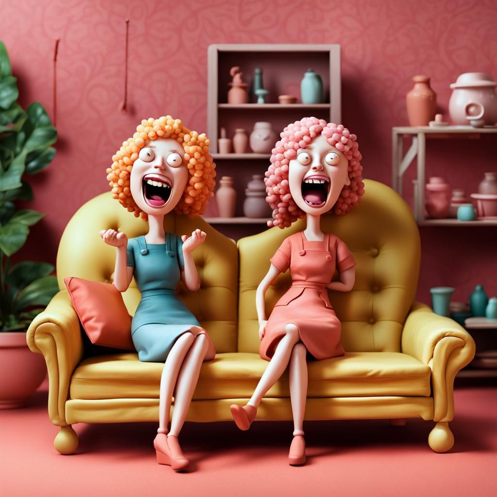 'He said: this big.'
'Whaah, you're kidding!'