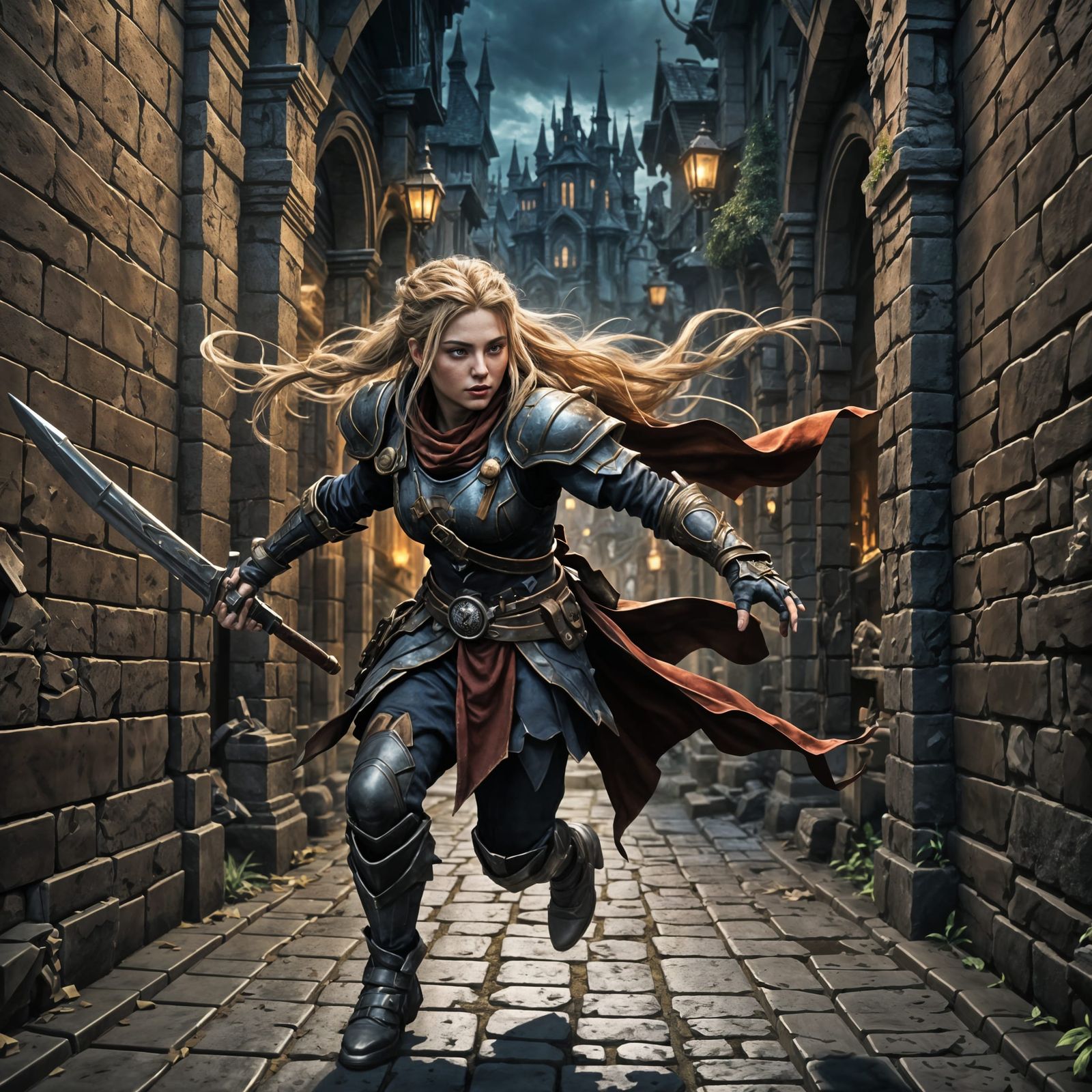 Fantastical Landscape Concept Art in Deep Color