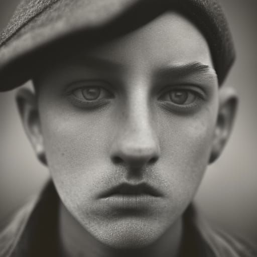 Intimate Portrait in Naturalistic Style