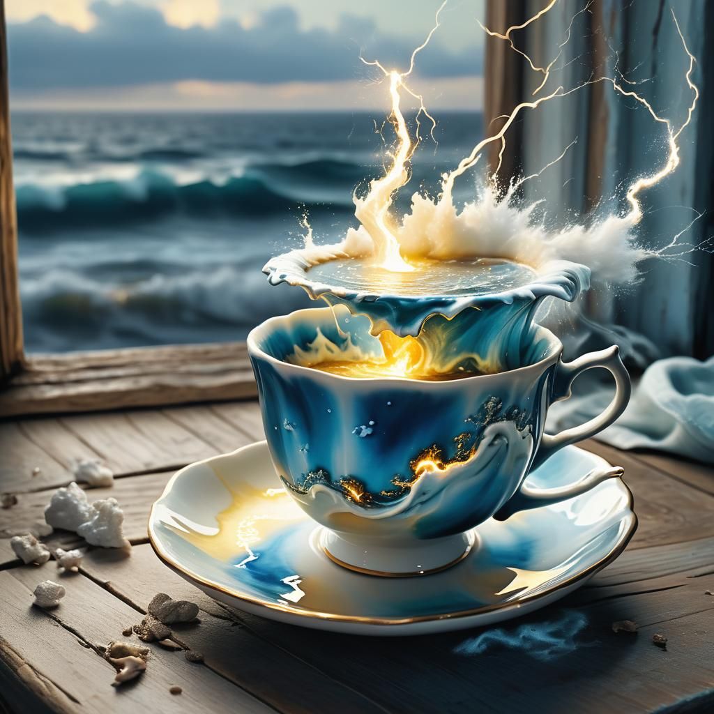 Stormy Seas in Teacup: Surreal Magical Realism